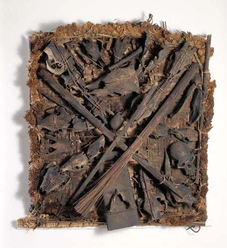 Ejagham emblem of the Leopard Society, Cross River region, Princeton University Art Museum accession 1995-408