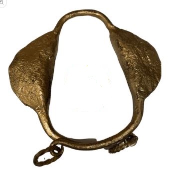 Ẹgbẹ bell object used in shrine work